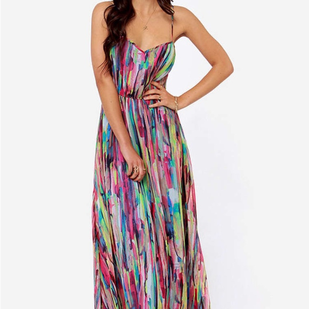 Jack by BB Dakota Rayna Print Maxi Dress